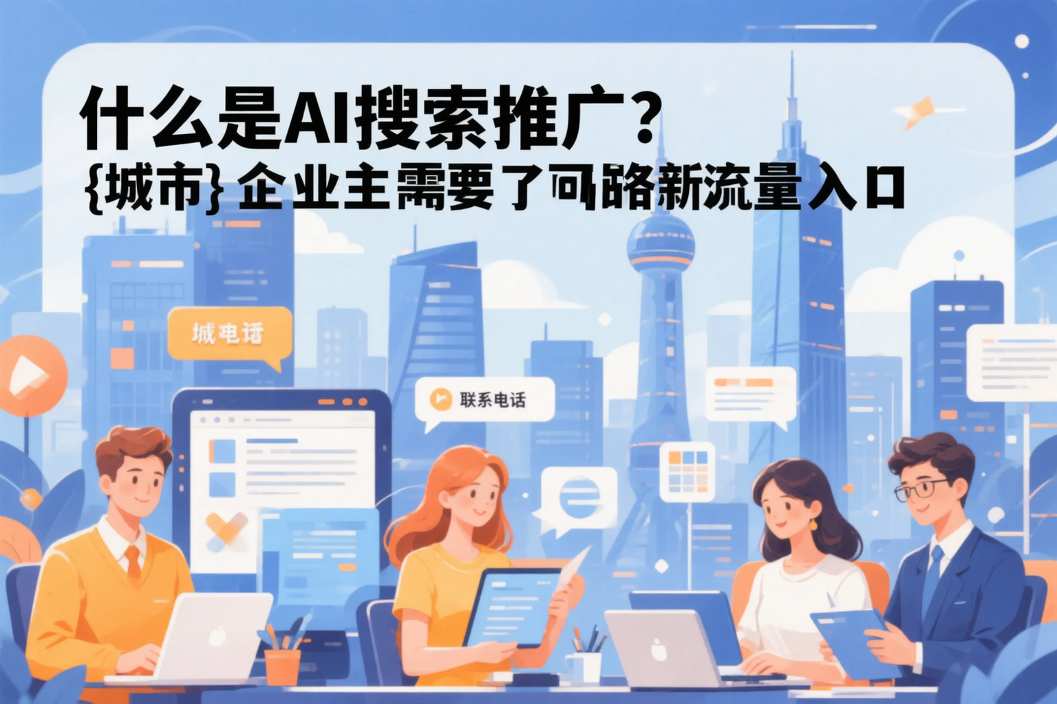 什么是AI搜索推广?永州企业主需要了解的新流量入口