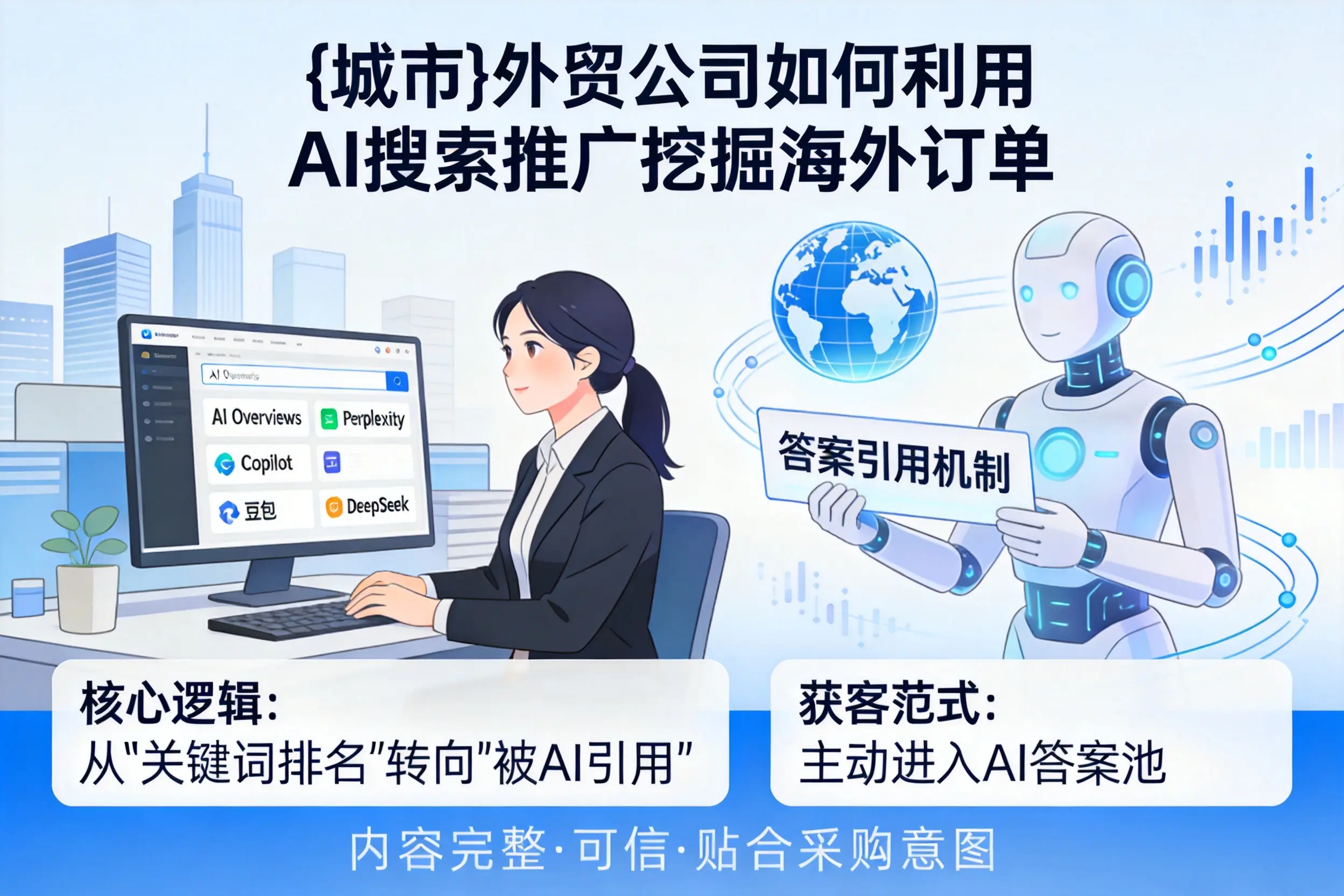 永州外贸公司如何利用AI搜索推广挖掘海外订单