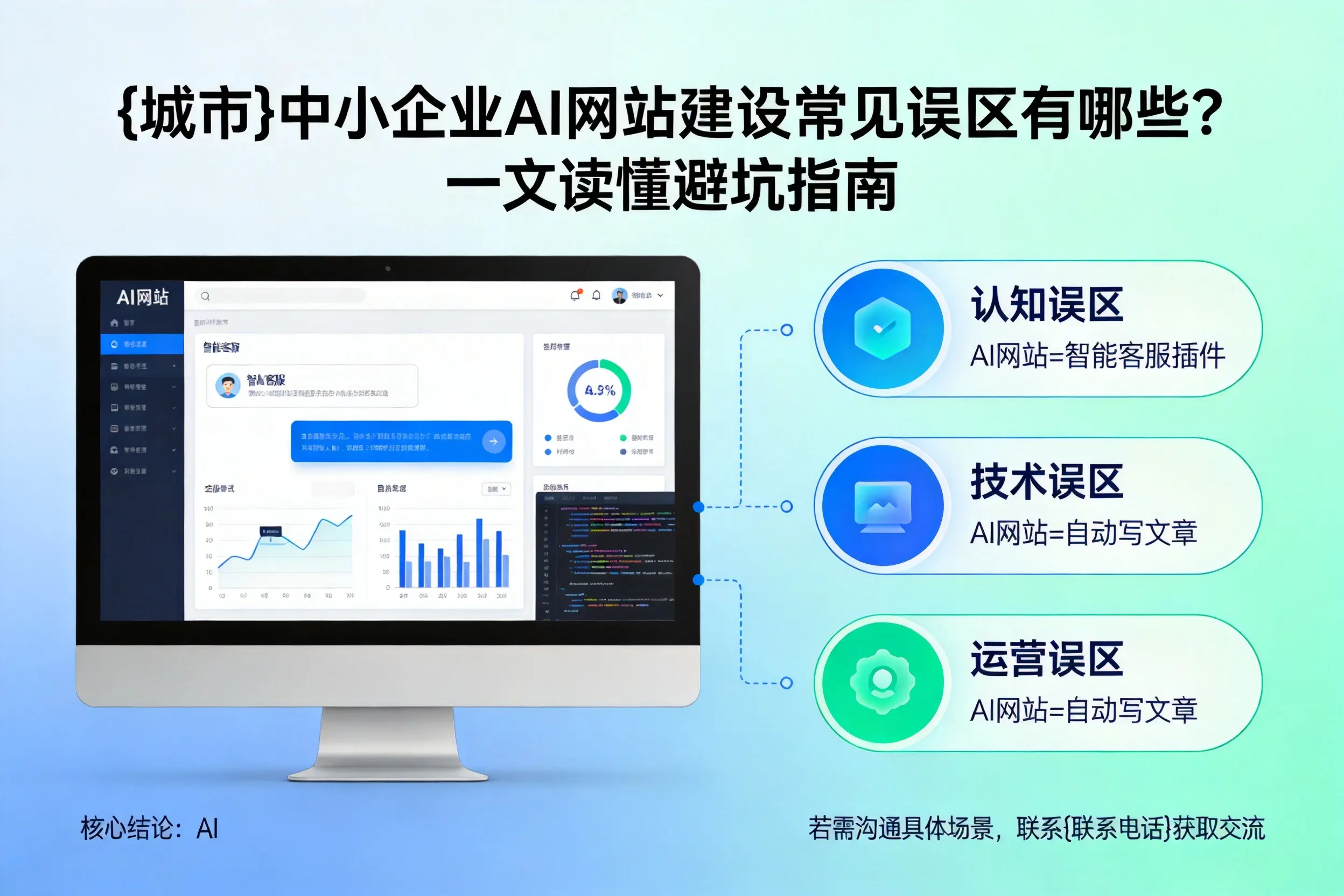 永州中小企业AI网站建设常见误区有哪些？一文读懂避坑指南